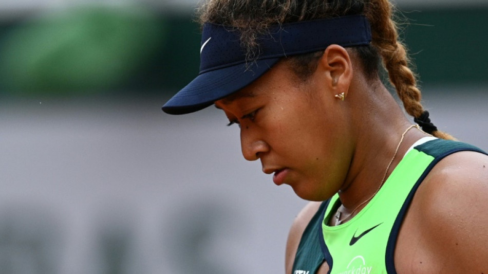 Osaka's return to French Open ends in first round