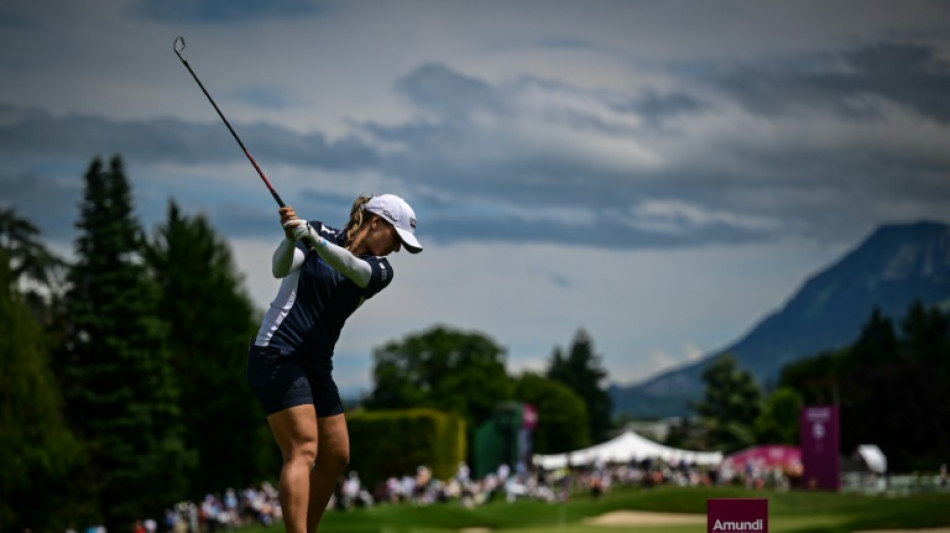 Caddie, mantra, help Aussie Kyriacou take control of Evian Championship