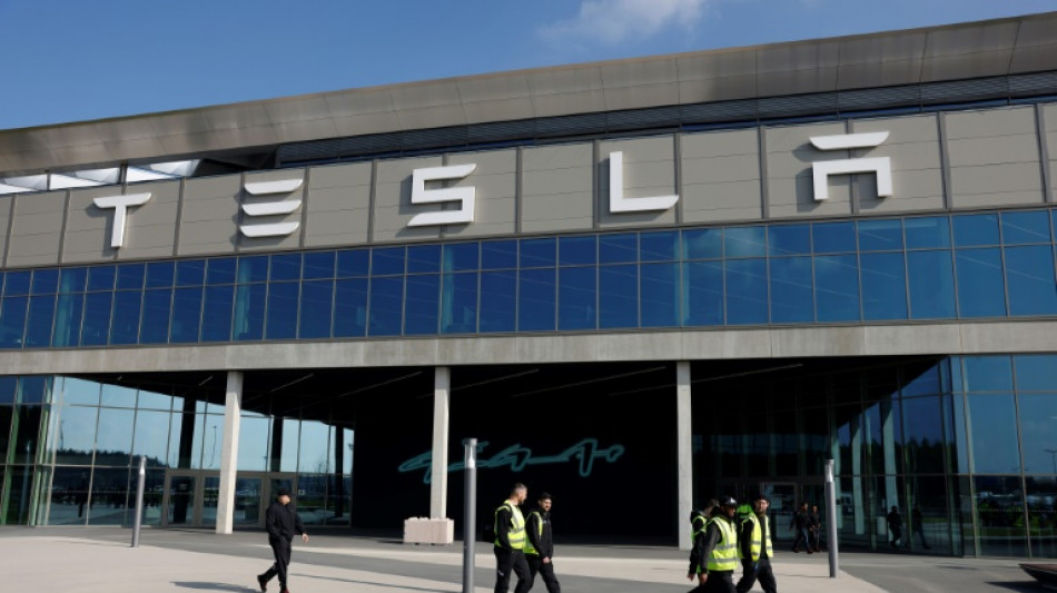 Tesla Q1 auto deliveries fall 8.5 pct, shares drop sharply