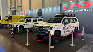 STOOF International GmbH presents specially protected vehicles and innovative security concepts at Security Essen 2024